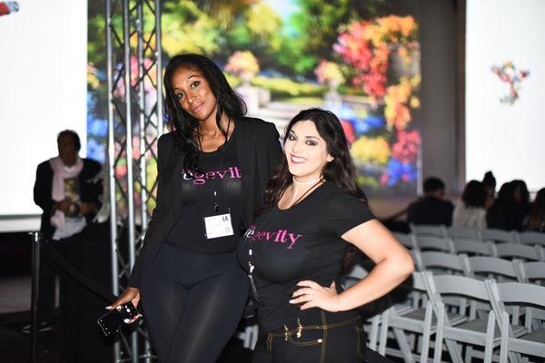 Lovegevity Interns at LA Fashion Week.