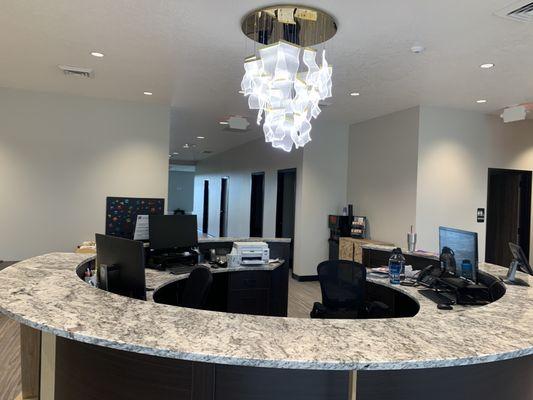 Bonfire Chiropractic front desk