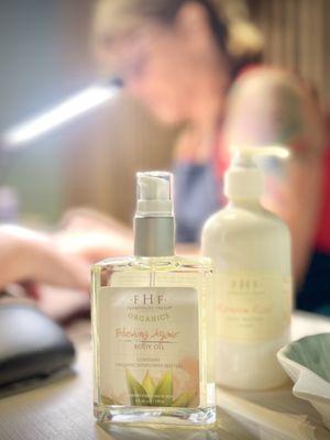 we use Farm House Fresh products in all of our nail services