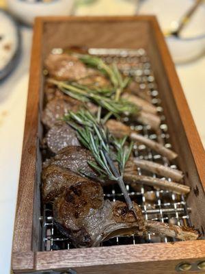 Smoked Lamb chops