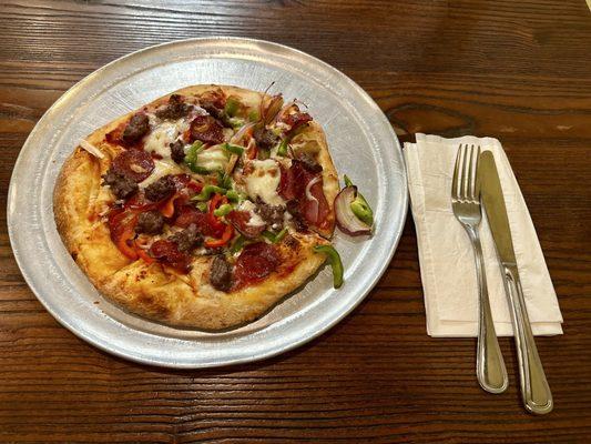 Personal pan combination Pizza for $7.60 (Delicious)