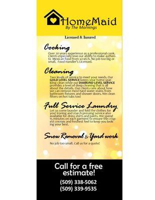 Homemaid by the Mornings