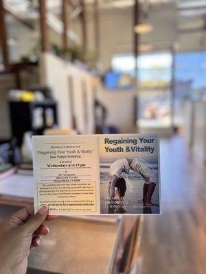 Wednesday night workshop!