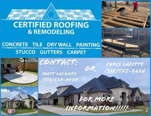 Certified Roofing & Remodeling