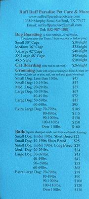 Ruff Ruff Paradise Pet Care & More