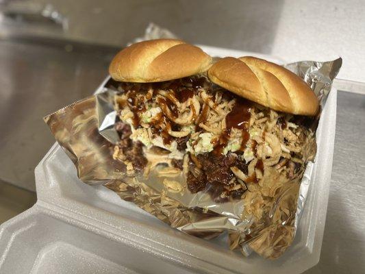 $15 Smoked Bourbon Steak Sandwich