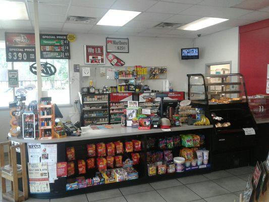 A little candy under the counter