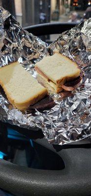 Fried bologna light mayo white bread perfect