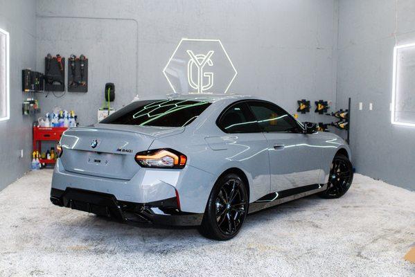 5 year Ceramic coating and window polish.