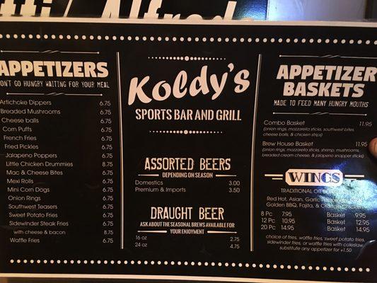Koldy's Sports Bar and Grill