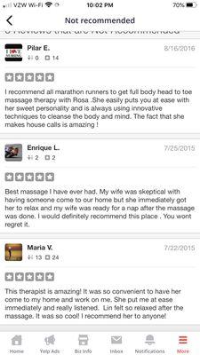 Here's older reviews this site decided to move