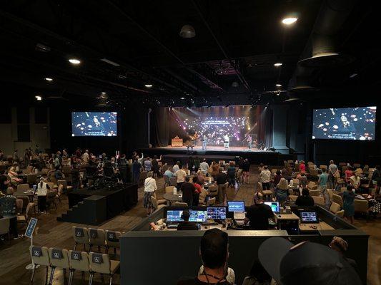 Father's Day service. Gotta give props to the Heavenly Father!