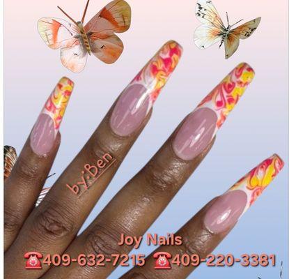 Joy Nails Galveston 409-632-7215 409-220-3381