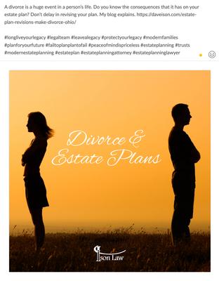 Divorce and Estate Plans