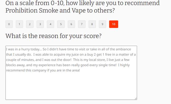 Prohibition Smoke and Vape