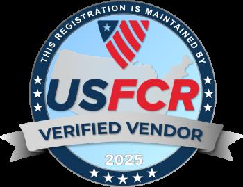 USFCR Verified Vendor Badge