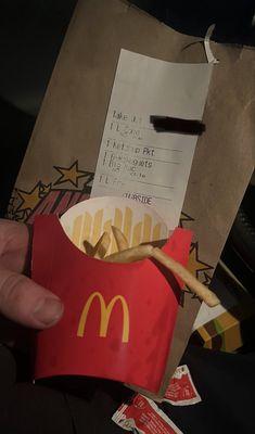 A large fry apparently