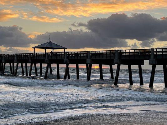 Pier in Jupiter