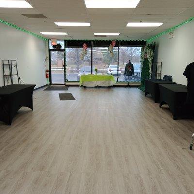 A home for entrepreneurs photographers and private pop-up options.