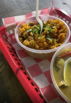 Arroz mamposteao y sopas...