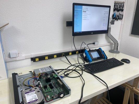 NVR initialization setup and test
We at NIA IT Solutions have a strong process for setup and test all IP Security Cameras installation.