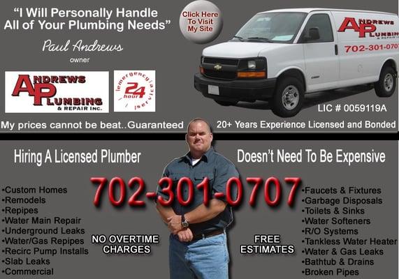 Andrews Plumbing and Repair