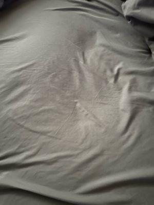 This is the sink hole that I'm now sleeping on!