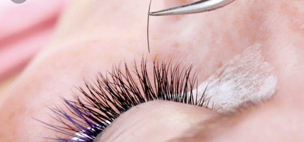 Lash extensions available here