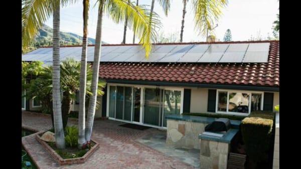 This is a beautiful home in Glendora, CA our company installed in Fall 2014.