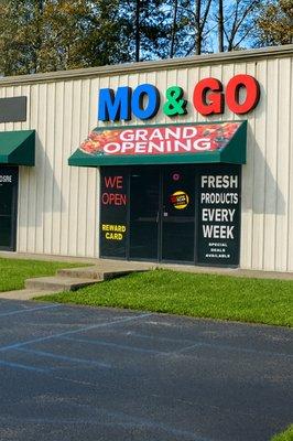 Organized retail displays and a clean, welcoming store interior.