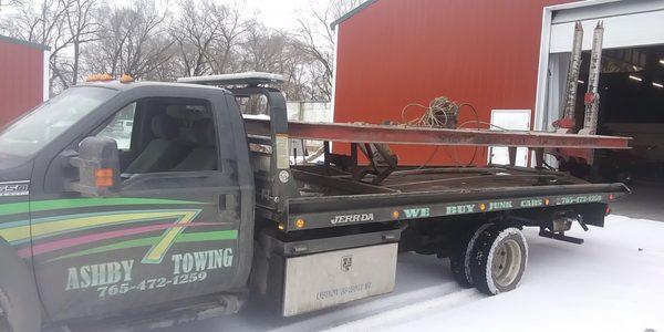 Heavy equipment hauling