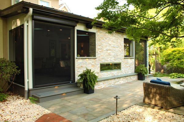 Motorized Screens from Magnatrack -
(Insect option)