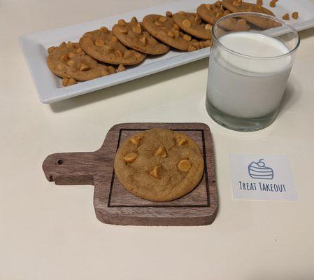 Butterscotch Cookies for the butterscotch lovers. Perfect for treating yourself, any day. No special occasion needed.