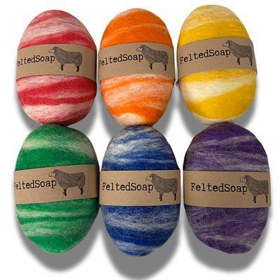 Felted Soaps by The Twisted Purl