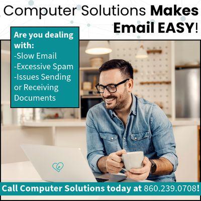 Email Management webpage - https://www.connecticutcs.com/email-management/  Give Computer Solutions a call today at 860.239.0708!
