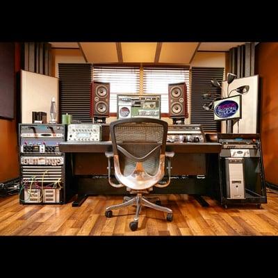 Client couch view of our Control Room