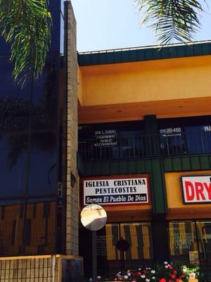 Located second floor directly in front of elevators.