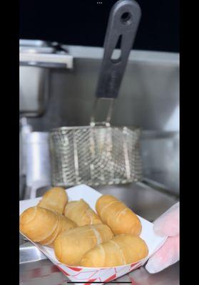 Tequeños (cheese fingers)