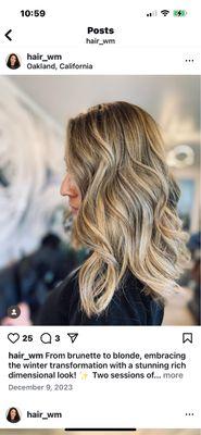 Highlights on A line lob