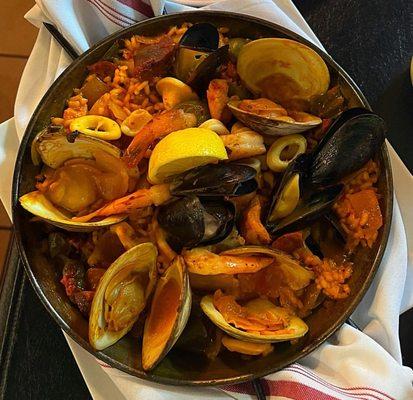 Seafood Paella