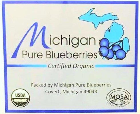 Michigan Pure Blueberries