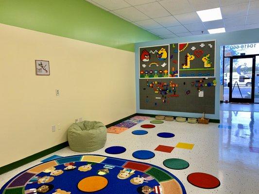 Come and enjoy the new playground and lego wall !