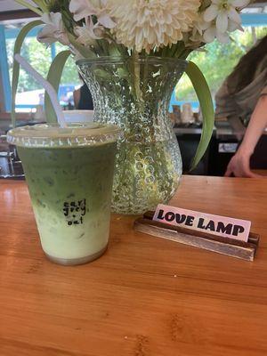 Earl Gray Oat Milk Matcha