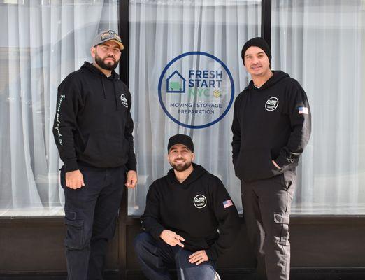 Office and partial crew