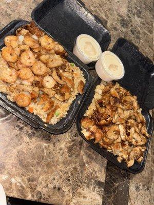 Chicken and Shrimp Teriyaki