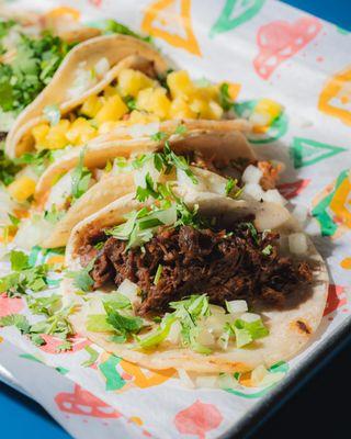Barbacoa Tacos & Al pastor Tacos