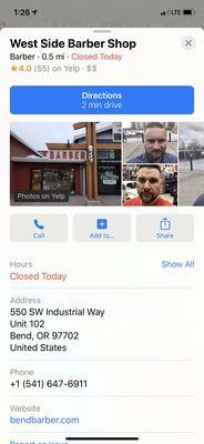 West Side Barber Shop