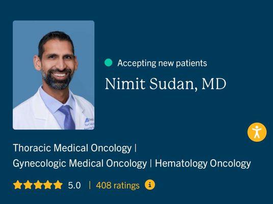 The most amazing doctor with a wonderful bedside manner. Look at his ratings you can't find better.