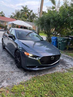 After fixing it with Dent