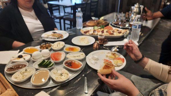 Amazingly delicious "Sultan Breakfast" now $55 till Jun 30th.